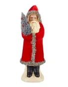 12" Red Velvet Santa