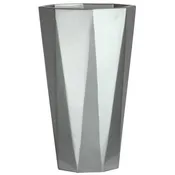 Diamond Tall Planter – Burnished