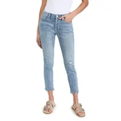 Wholesale 7 For All Mankind Women's Josefina Slim Boyfriend Jeans, Broken Twill Agave, Blue, 26