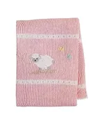 BABY GIRL LAMB BLANKET