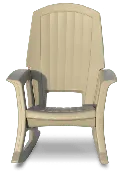 Rockaway Heavy Duty All-Weather Outdoor Rocking Chair
