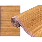 Bamboo Floor Mat with Lining