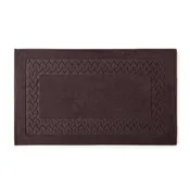 Amalfi Bath Mat Chocolate 19x31