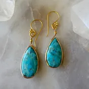 Amara Turquoise Drop Earrings