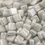 8mm Iridized Kismet~ K8SL40 Marshmallow