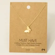 Butterfly Pendant Necklace