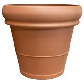 Terra Cotta Heavy Rimmed Pot - 15.75 inch