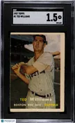 1957 Topps Ted Williams #1 SGC 1.5 Boston Red Sox
