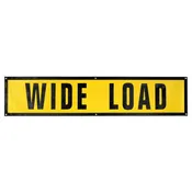 Grommet Wide Load Sign 18″ X 84″