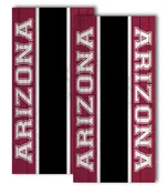 Arizona Cardinals Cornhole Wraps | Middle Stripe Design
