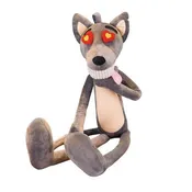 25-inch Super Smile In love Wolf Plush