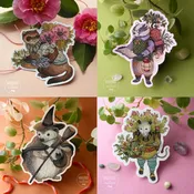 Animal Adventurers Sticker Set