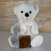 Plush Teddy Bear Gift Set with 9 pc Graham's Box Chocolate