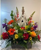 A BIRDHOUSE GARDEN