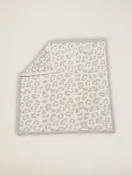 Barefoot Dreams CozyChic® Barefoot in the Wild® Baby Blanket-Stone/Cream
