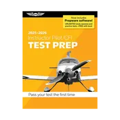 2025-2026 Instructor Pilot/CFI Test Prep With Prepware Software by ASA