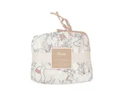 Crane Baby Swaddle Blanket Ezra Woodland Set of 2