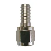 1/4 ID Barbed Swivel Nut