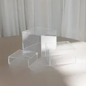 Clear Acrylic Stands — Mustard Seed Gardens