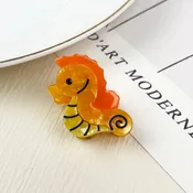 Acetate Mini Marine Animal Claw Clips