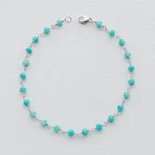 Amazonite Chain Bracelet