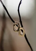 Lunar Earrings — Falcon Feather