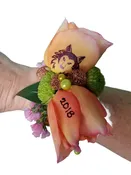 Custom Printed Wrist Corsage | Talk ta Me Floral