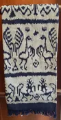 IKAT - 100% cotton blanket - 45"x96" -Indigo — Spirithouse Import Gallery