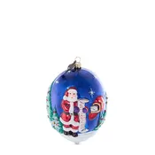 2024 Christmas Delivery Glass Ornament