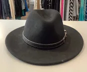 Adora Black 100% Wool Felt Hat