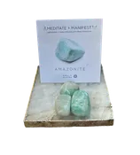 CALMING:  Amazonite Gemstone Gift Set