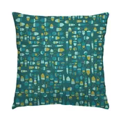 artisan pillow case 22 inch . buoys