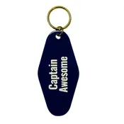 Captain Awesome Keychain