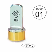 3/4″ Diameter Circle Inspection Stamp