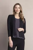 Core travel easy jacket in black