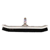 A&B Brush 18in Curved Serviceman Special Black Nylon 3015