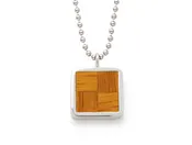 Boston Garden Basketball Floor Necklace