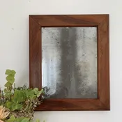 1820 Wood Framed Mercury Mirror