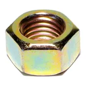 3/4-10 Yellow Zinc Grade 8 Coarse Hex Nuts - Durable Steel Fasteners