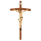12″ Hammered Finish Crucifix