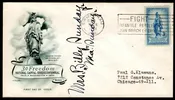 1951 #989 Cover Signed by “Ma” Sunday, evangelist and Wife of Billy Sunday