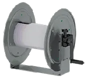 12" Aluminum Hose Reel With Stainless Plumbing U-Channel Mount, 500 PSI