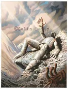 And the Scales Fell from His Eyes Print by Colin Batty (2009)