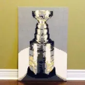 Lego Mosaic "The Stanley Cup" by Jack Ferdman w/CA