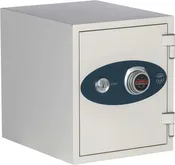 1-Hour Fire/Water Safe w/Dial Combo and Key Lock [0.9 Cu. Ft.]-White--11440