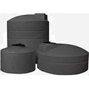 15000 Gallon 1.9 S.G. Vertical Liquid Storage Tank in Black