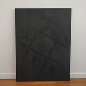 Abstract Painting "Tic Tac Toe"