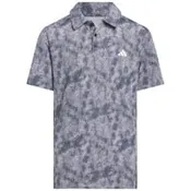 adidas Junior Print Golf Polo