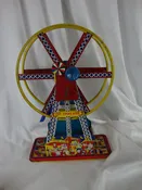 1950s Tin Litho The Giant Ride Ferris Wheel Children's Toy