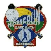 Babe Ruth Baseball Homerun Pin